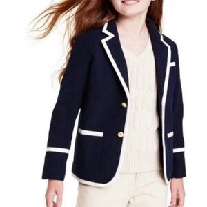 Rowing Blazers X Target Youth Size 8 Navy Blue With White Trim